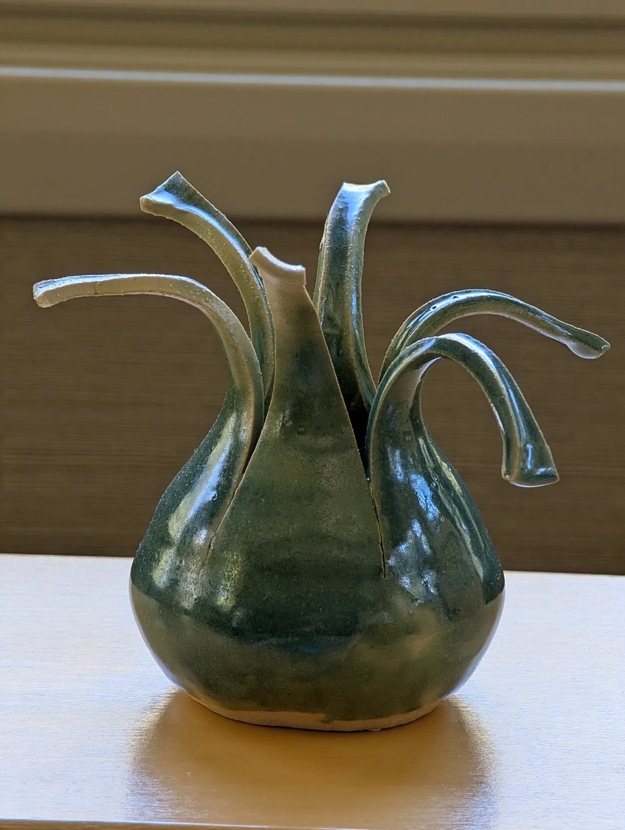 My first useless object. It is not entirely useless, but it does make you ask some questions about the point of a vase.