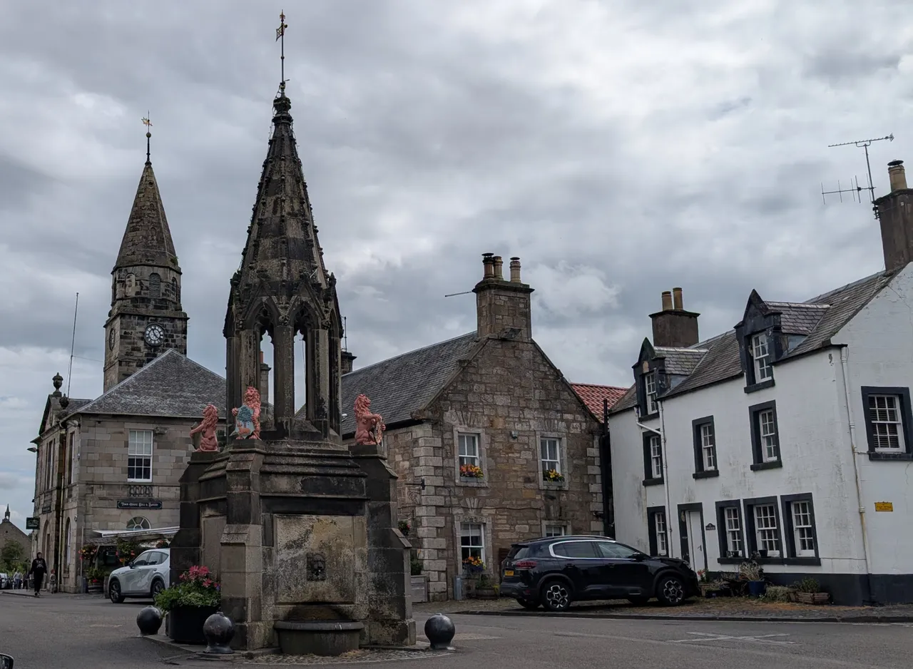 They used this town to stand in for Inverness when filming Outlander.