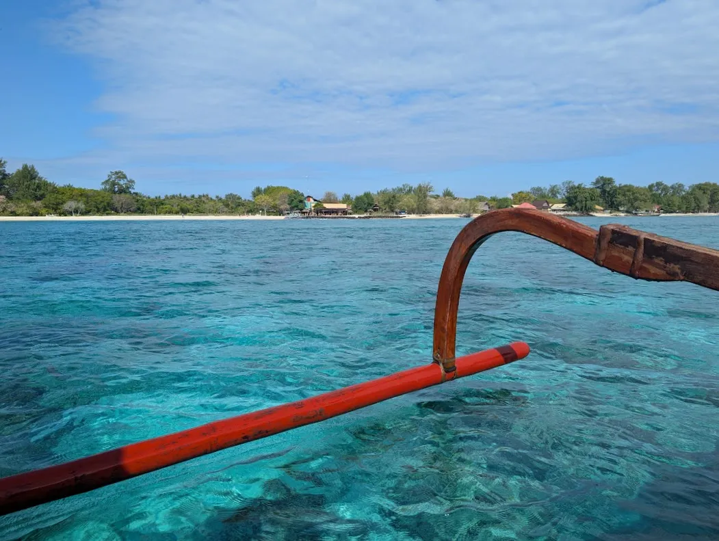 Gili Air from our boat