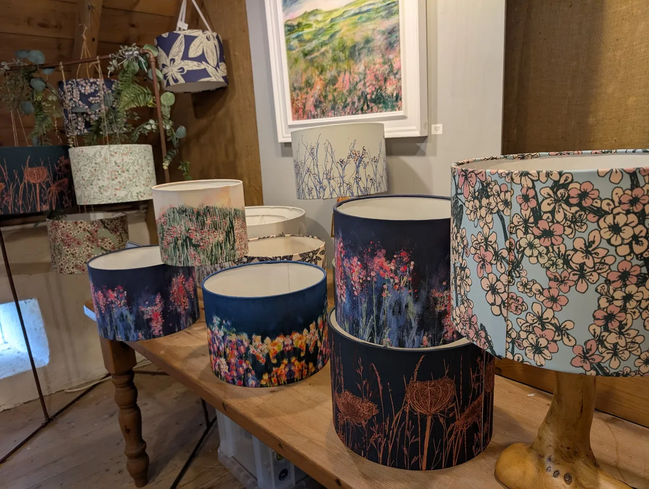 Weirdly, there was a little gallery hidden in the second floor of the farmhouse museum. Nobody was in it, and it was an exhibition from 2025. That said, I could really get into some of these lampshades. I’d really enjoy trying to throw, mistreat, reshape, and eventually decorate a ceramic lamp body to go under some of these lampshades.