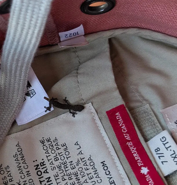 This little guy was in my Tilley Hat in the morning. I’m both glad I checked before putting it on and concerned that he had been there for a while. He got put outside.