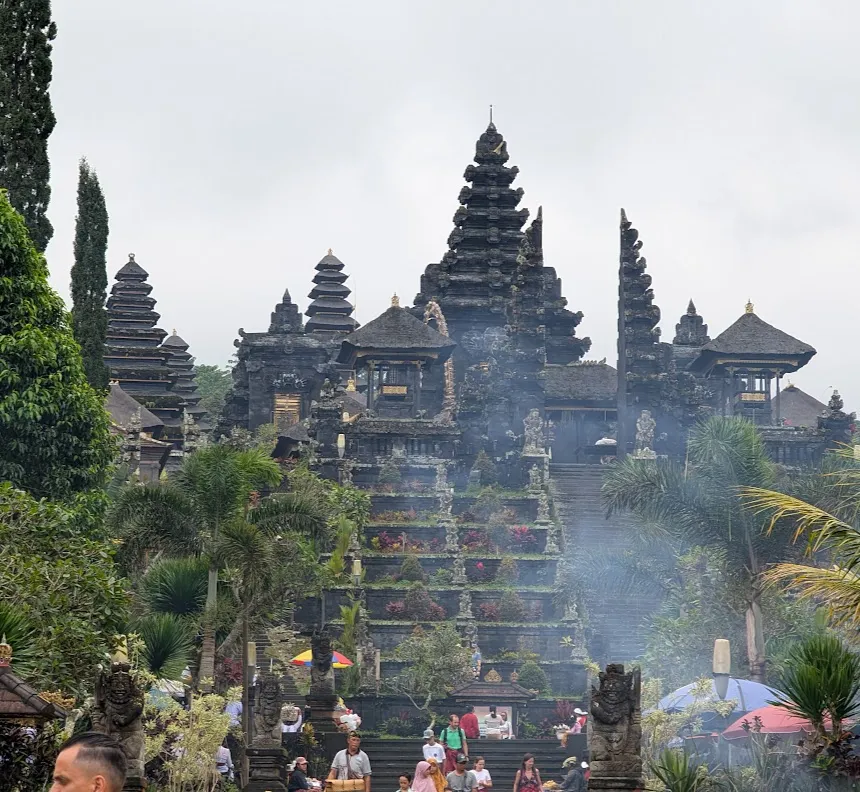 Pura Agung Besakih - The great temple on Agung. There are actually twenty three temples here; the original temple plus twenty two clan temples.