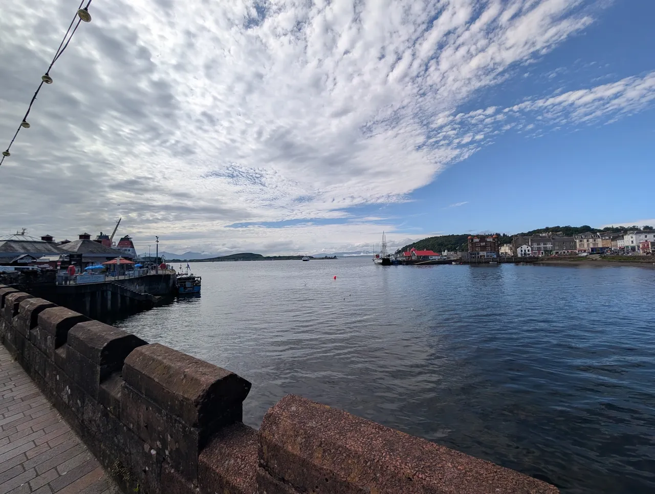Oban Bay. Which is a bit of a Inverness River, as “Oban” means “Bay” - the full Gaelic name of the town is “An t-Òban” which means “Little Bay.”