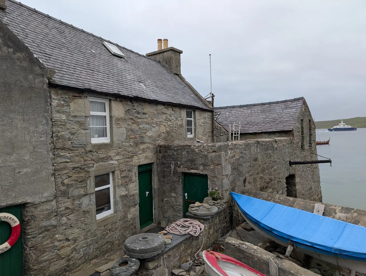 There’s a TV show called Shetland. Which I haven’t watched yet. But apparently this is where one of the main characters lives.